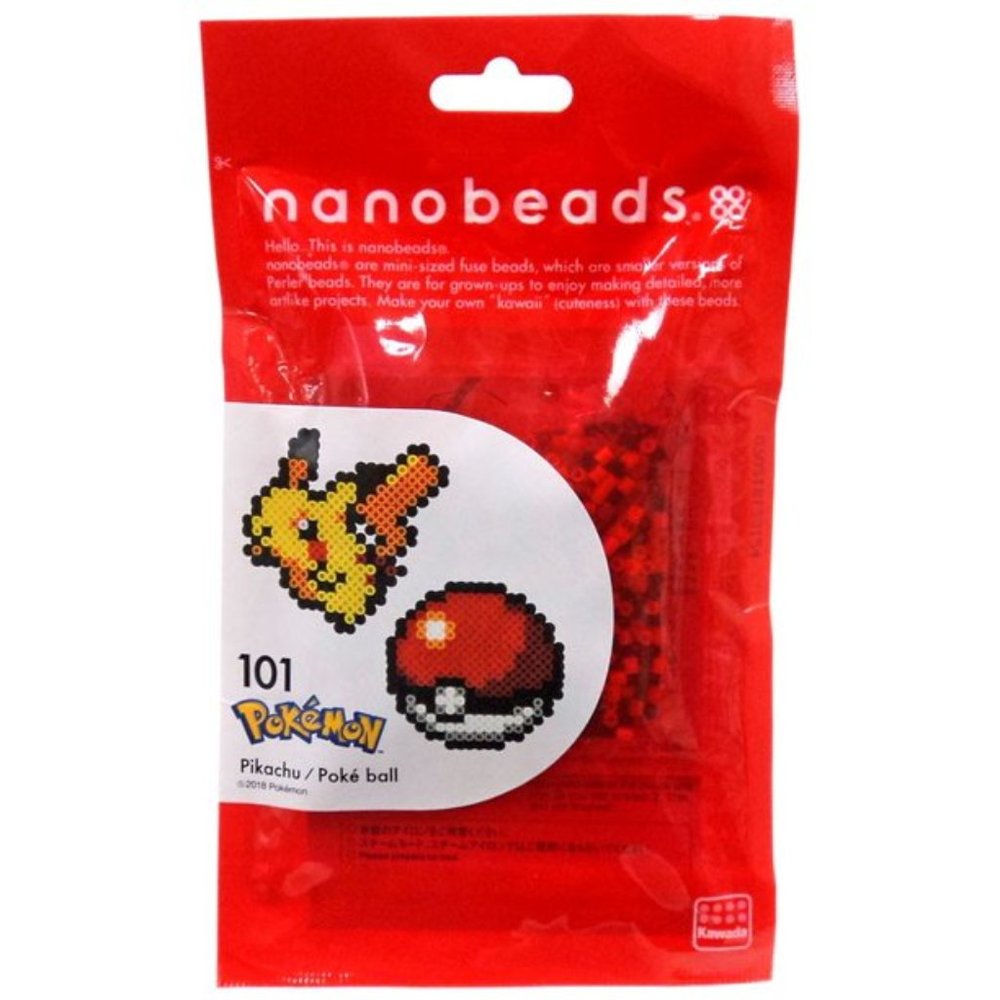 Nanobeads Pokemon Pikachu Craft Bead Set Ages 12+